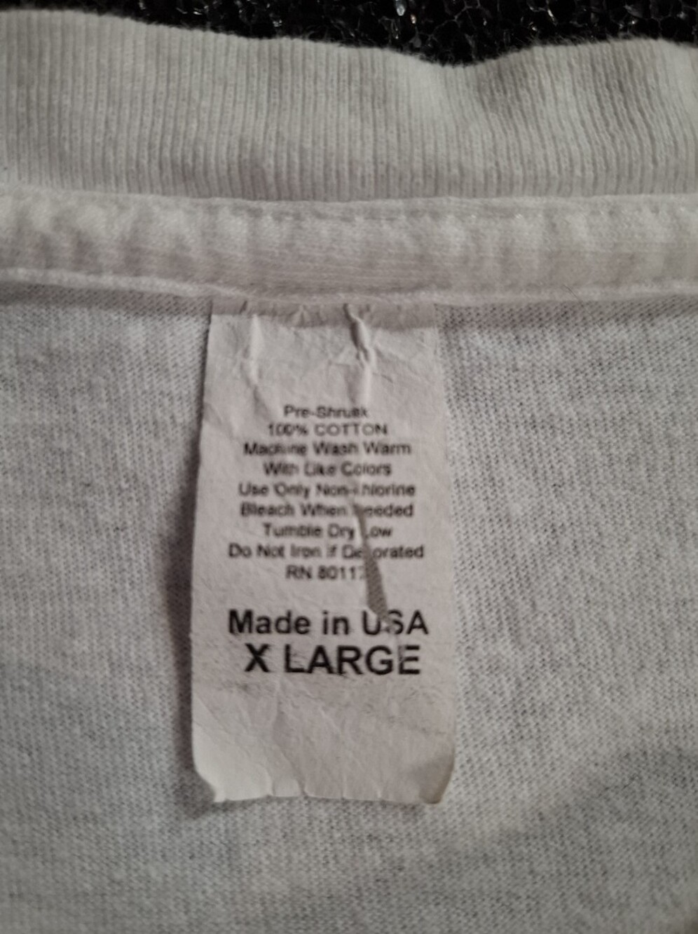 Vintage Dartmouth College White T-Shirt Green Lettering Made in USA  Size XL - Picture 2 of 4